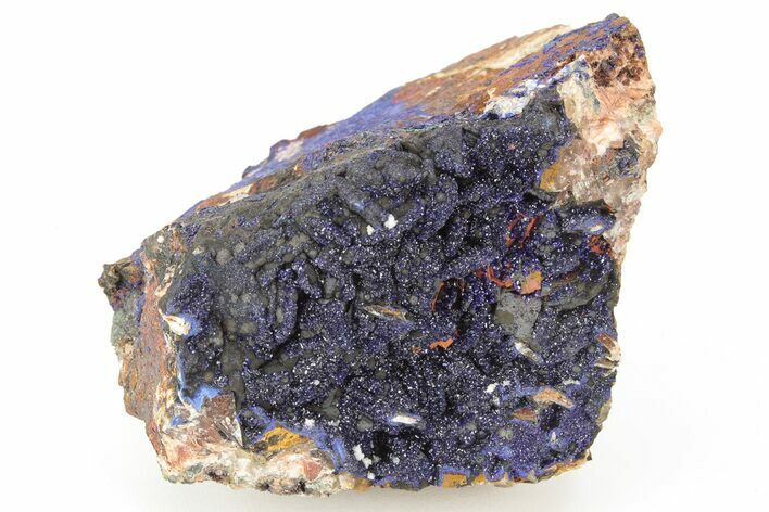 Azurite and Malachite Association on Barite - Morocco #217775